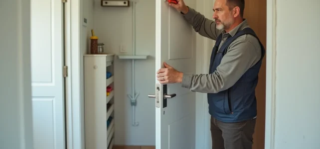Astuces efficaces pour bien régler une porte de service en PVC chez soi